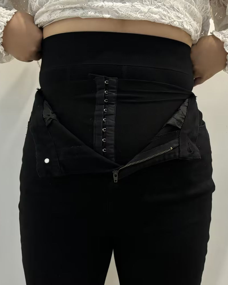 Jeans Mit Hoher Taille