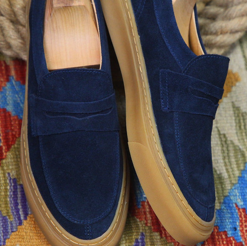Mallorca Wildleder Slipper