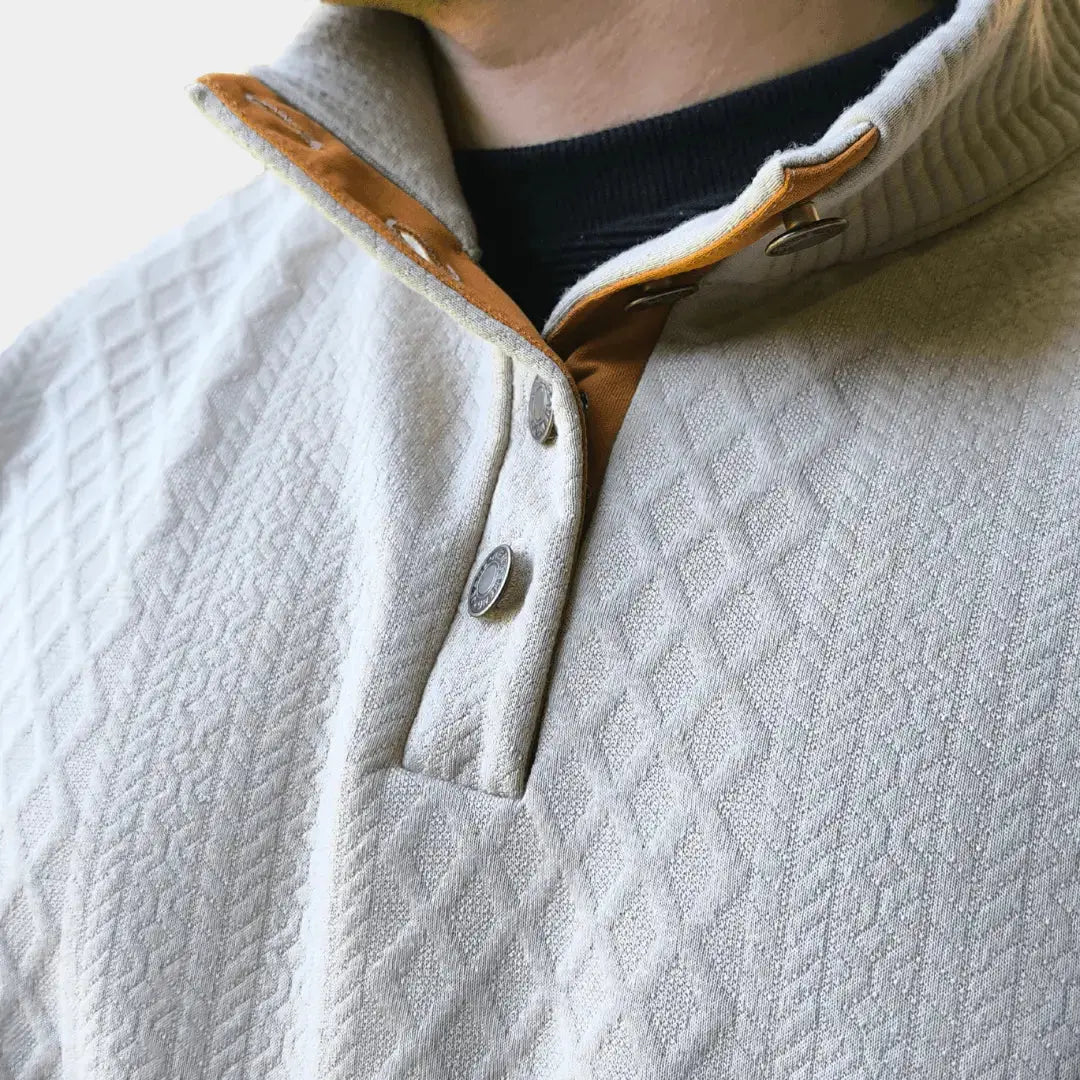 Klassischer Strickpullover