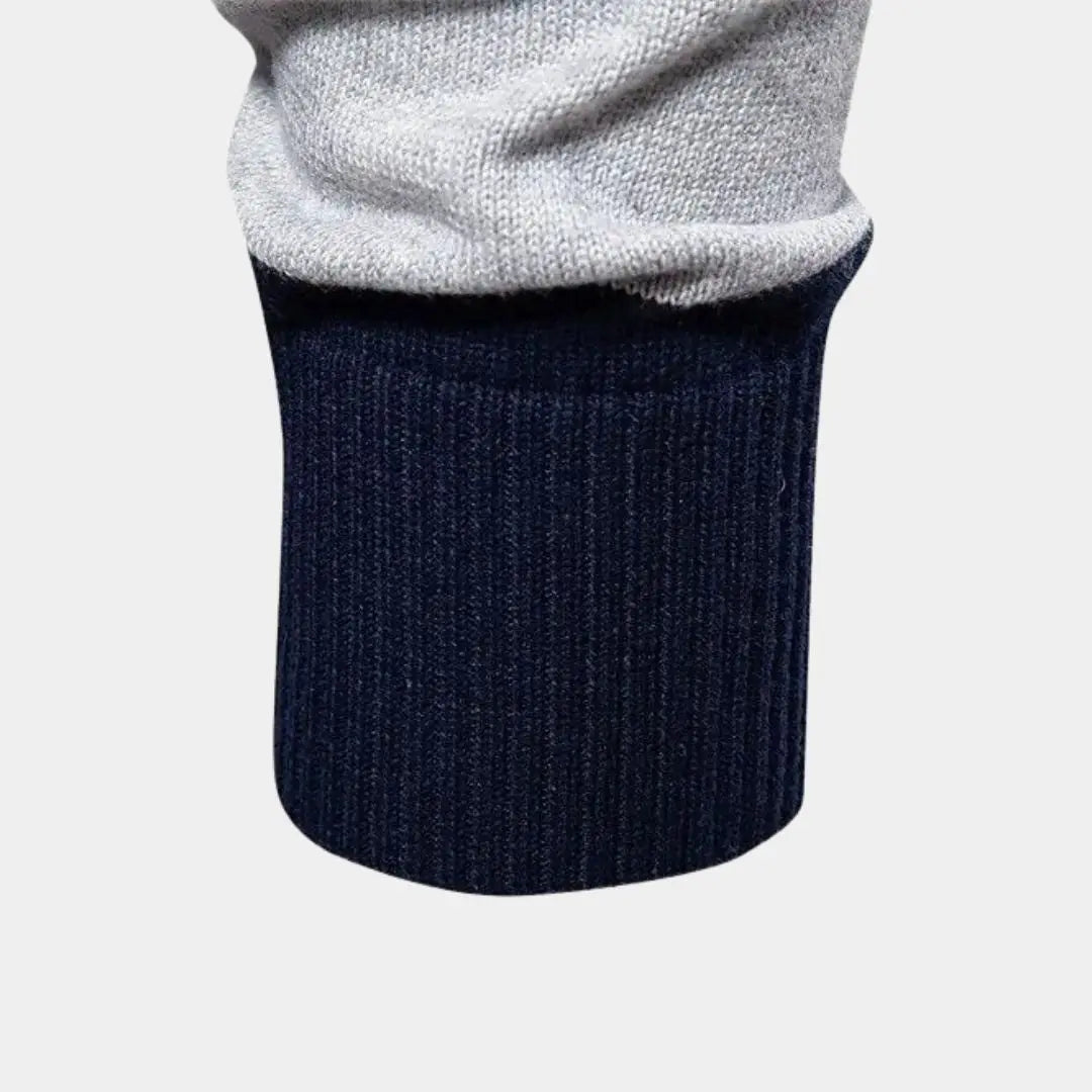 Knit Color Half Zip-Strickwaren