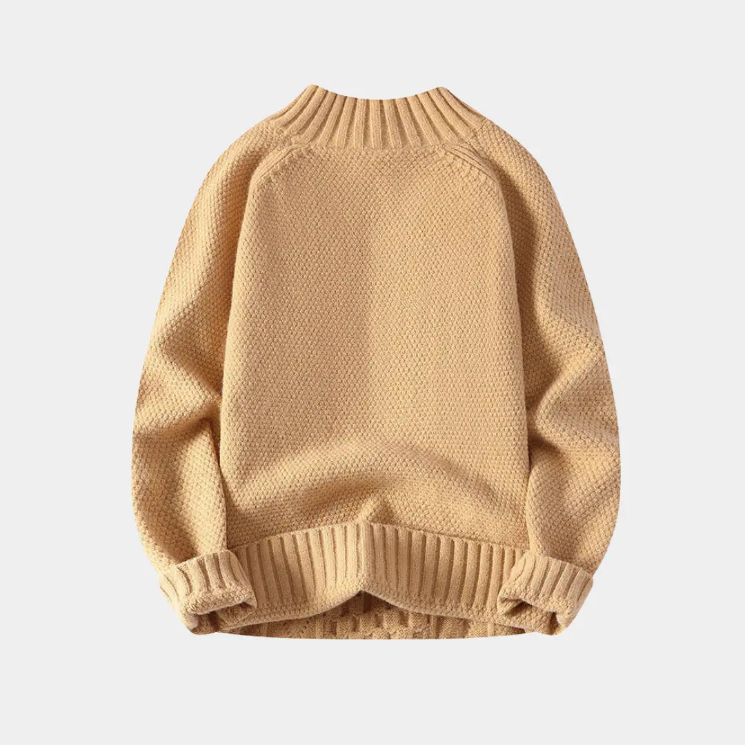 Klassischer Strickpullover