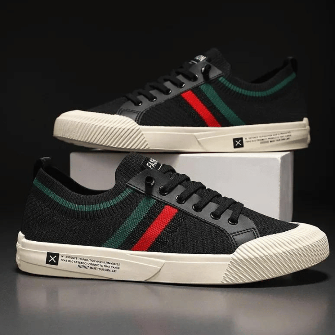 HERBERGER | John Herren Sommer Schnürschuhe aus atmungsaktivem Strickmaterial