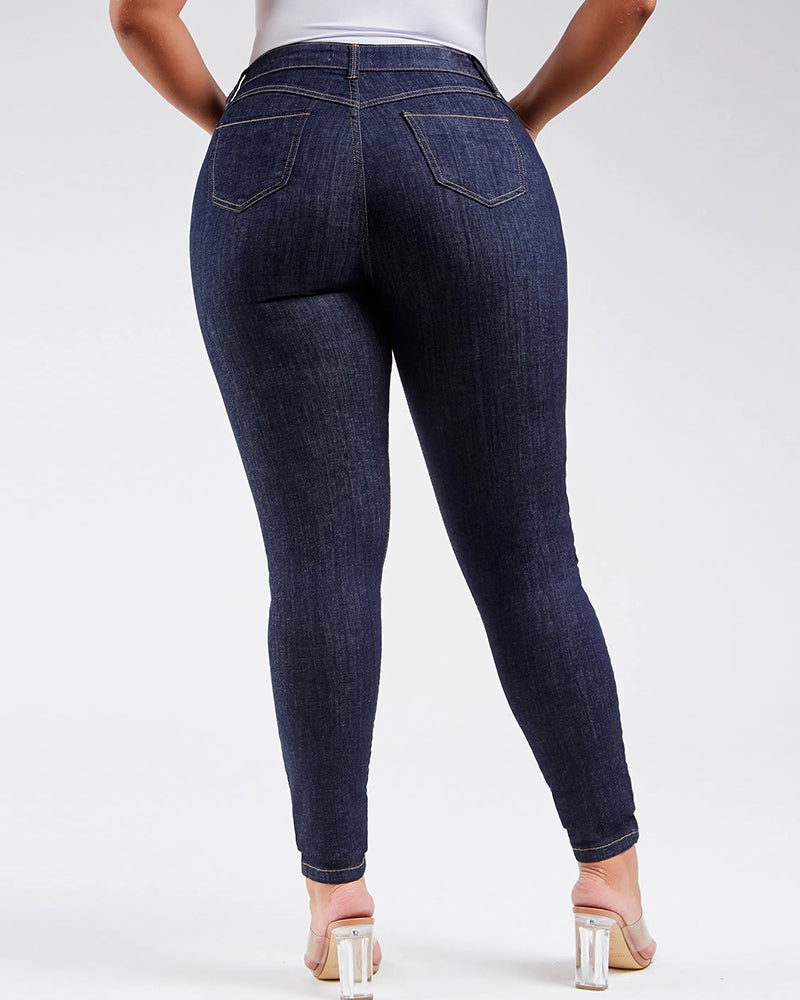 Hochelastische Kolumbianische Jeans