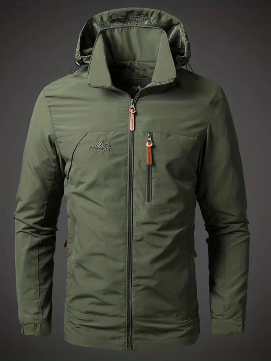 Wasser und Winddichte Herren Outdoor Jacke