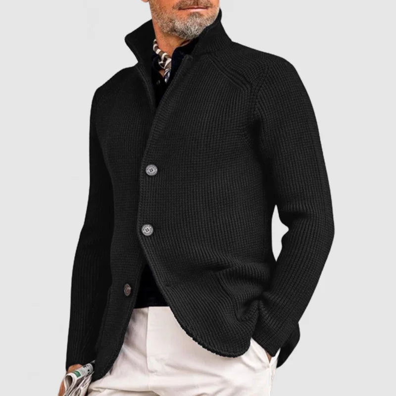 Herren Premium Strickjacke
