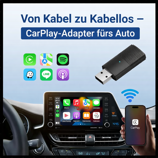 Kabelloser CarPlay Adapter – Schnell & Plug-and-Play