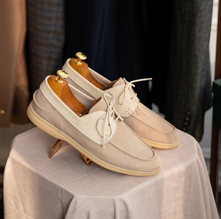 Hamptons Wildleder Schnürbootschuhe