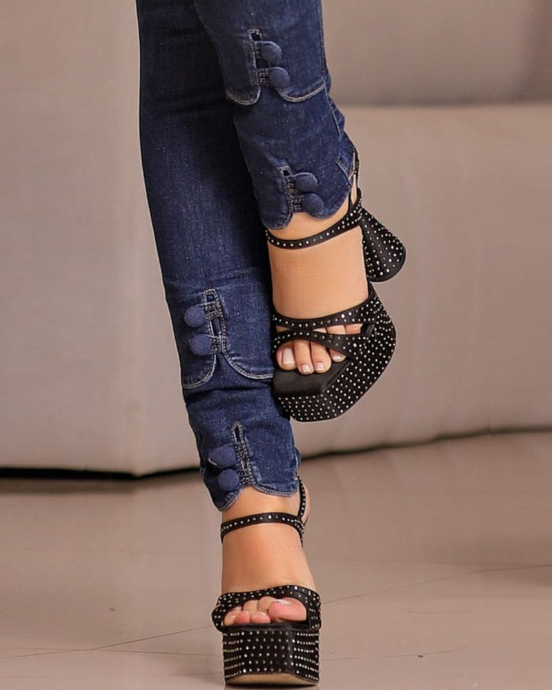 Jeans Zum Schnüren