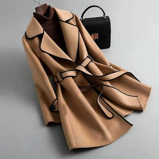 Frieda Premium Wollmantel