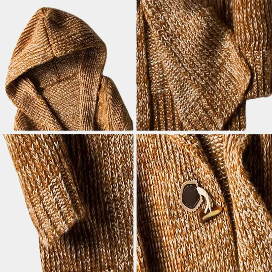 Himalaya Strickjacke mit Kapuze