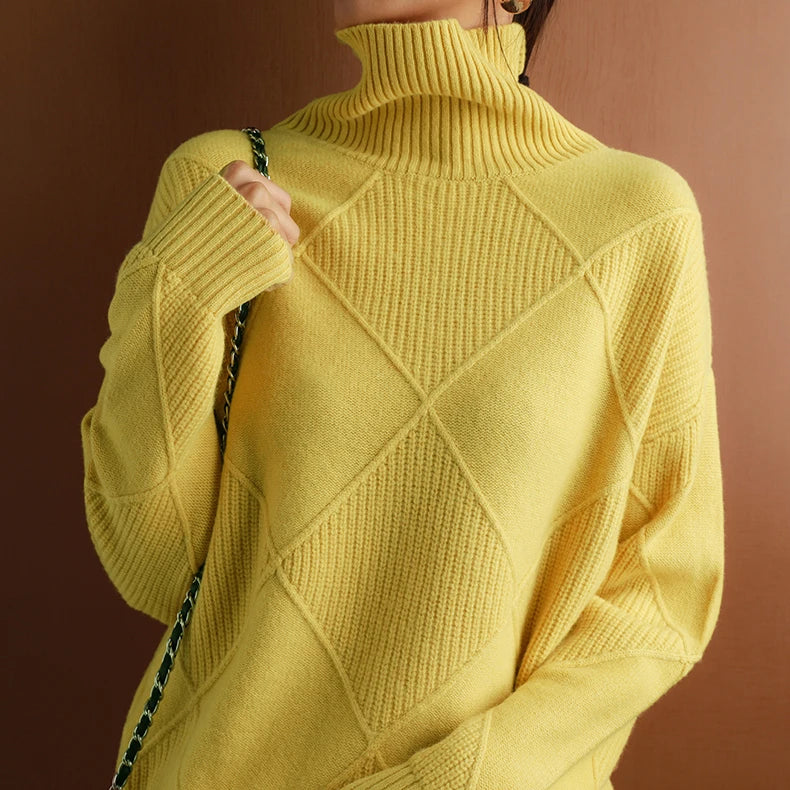 Eleganter Kaschmir-Pullover