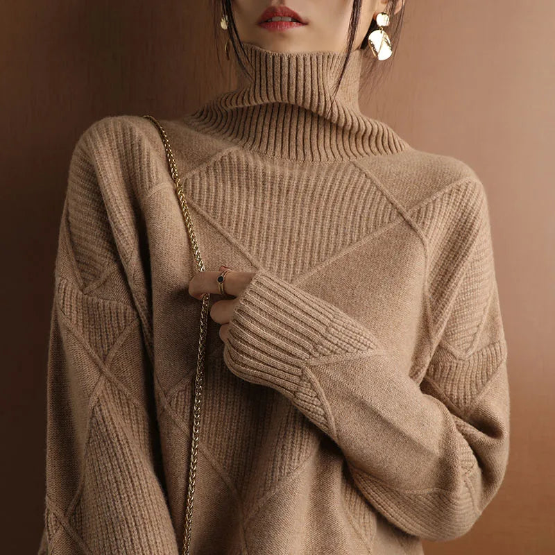 Eleganter Kaschmir-Pullover