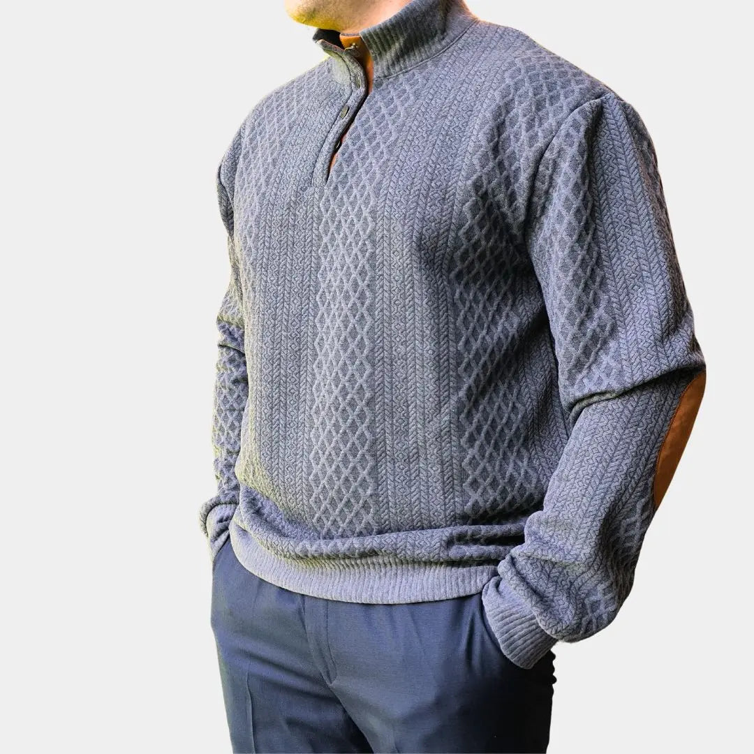 Klassischer Strickpullover