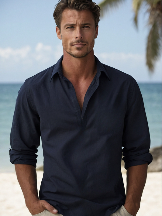 Sommerfaden Herren Langarmshirt