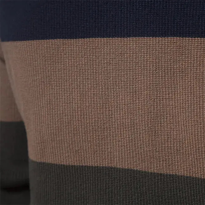 Strickpullover mit Reißverschluss