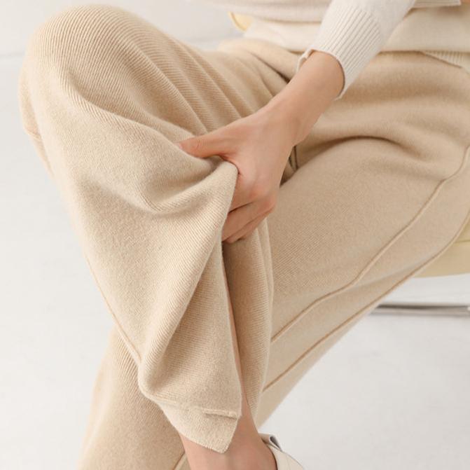 Kaschmir Hose aus Merinowolle