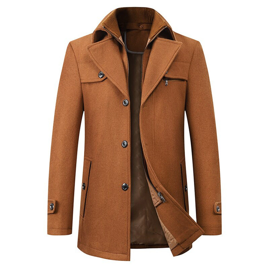 Langer Mantel - Warme Jacke