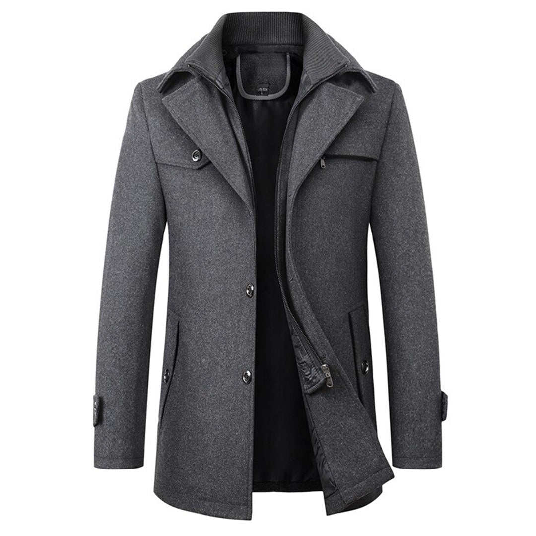 Langer Mantel - Warme Jacke