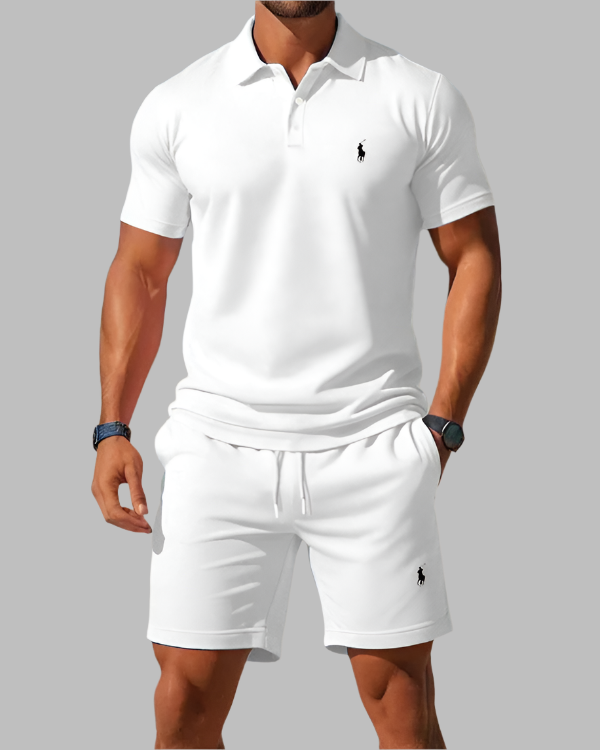 Ꮢalph Ⅼauren Herren Set Eleganz im 2-Teiler