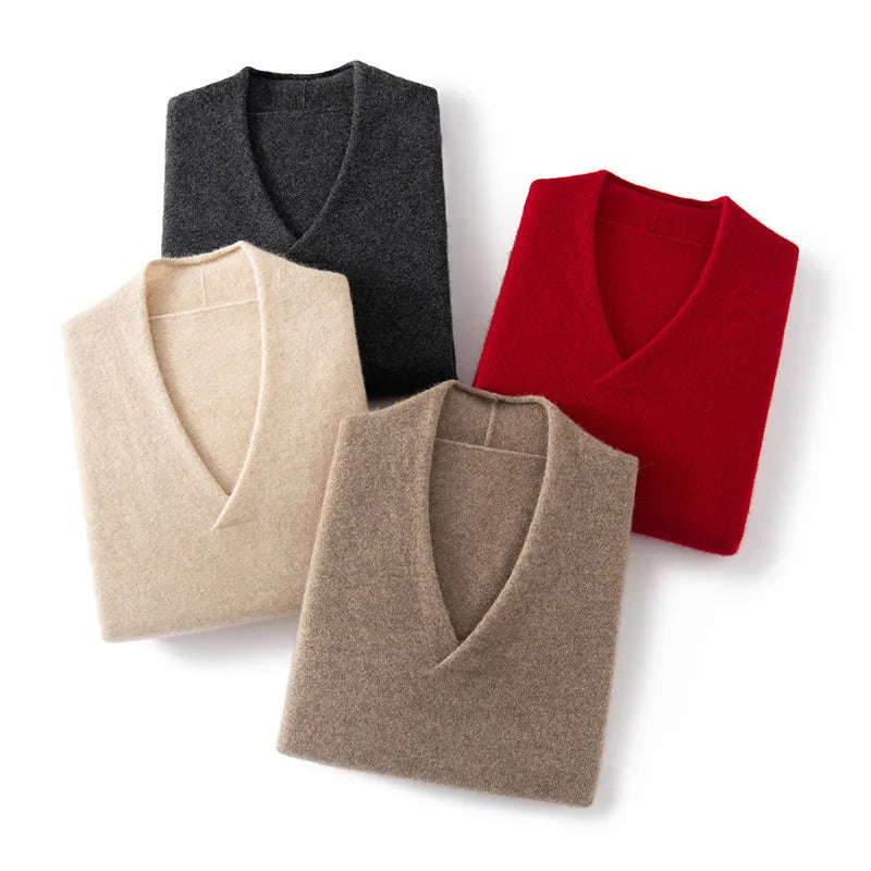 Kaschmir Damen Pullover weich & bequem für Herbst und Winter