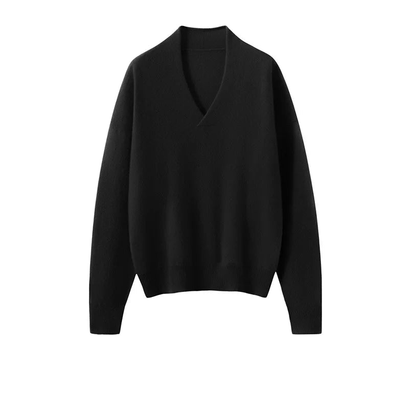 Kaschmir Damen Pullover weich & bequem für Herbst und Winter