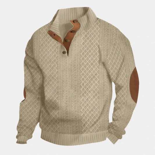 Klassischer Strickpullover