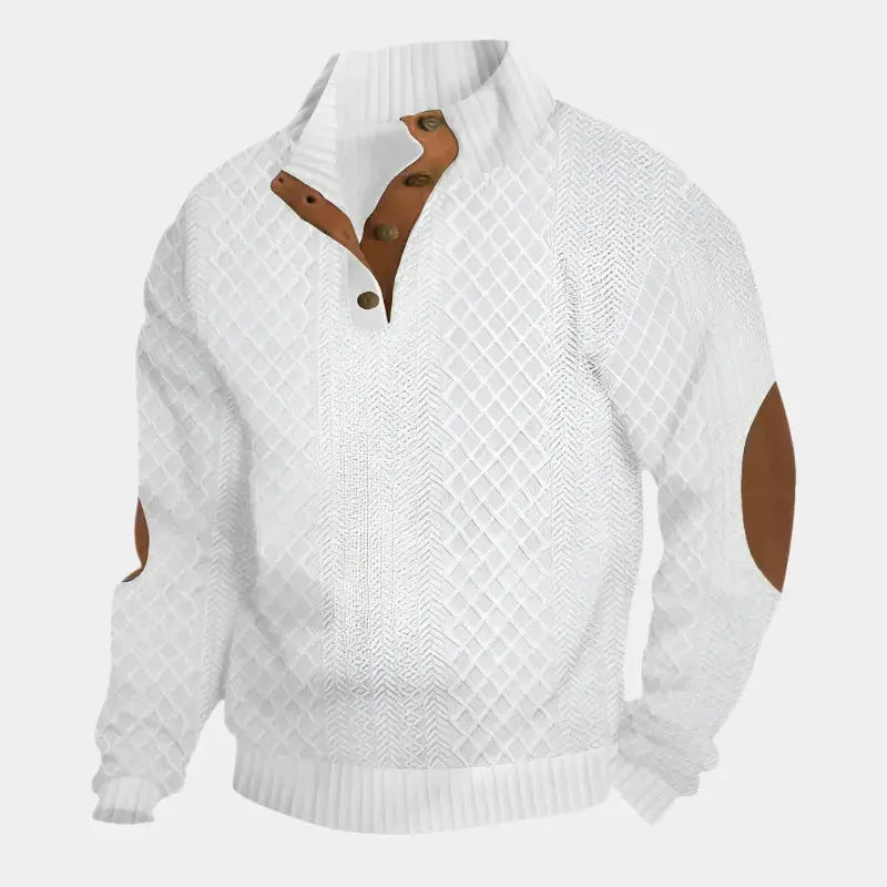 Klassischer Strickpullover