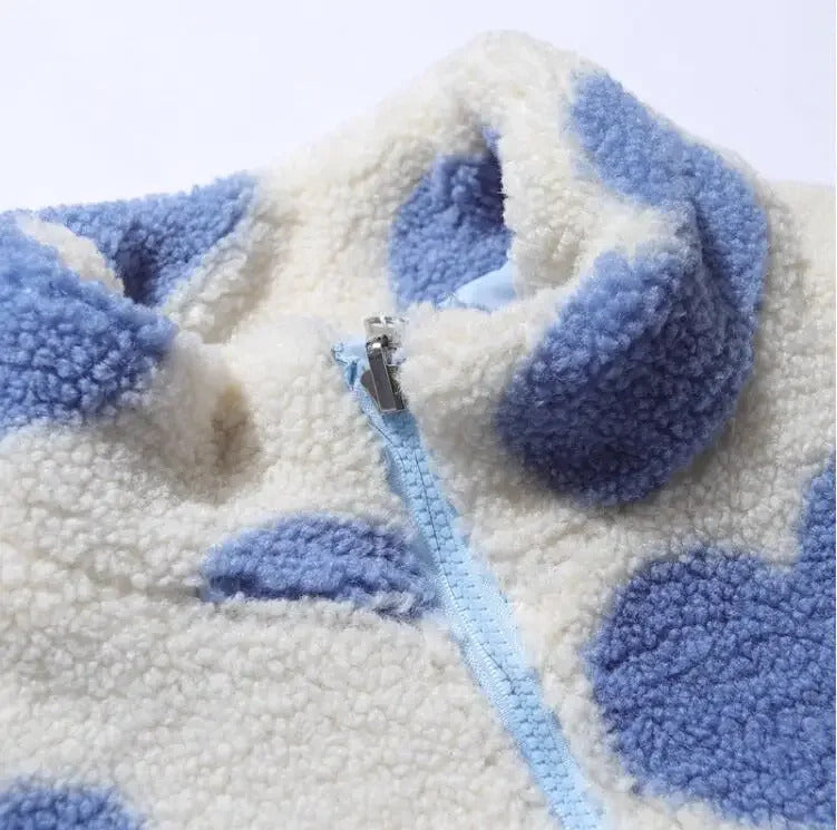 Daria™ Wendbare Jacke mit Herzchen