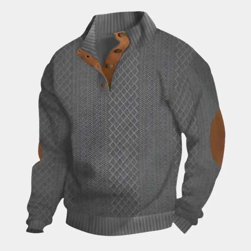 Klassischer Strickpullover