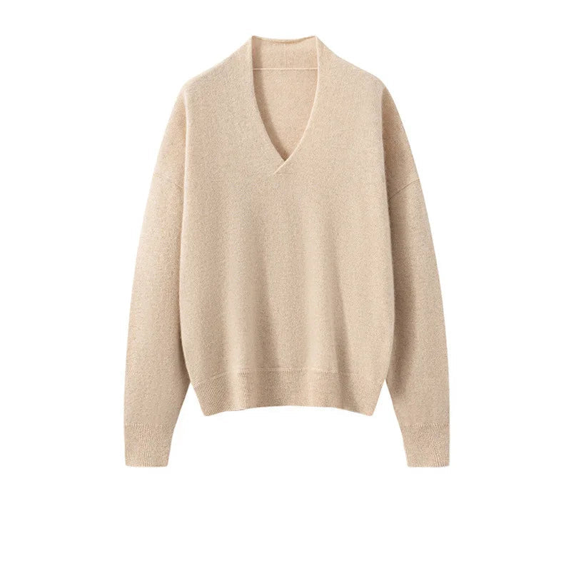 Kaschmir Damen Pullover weich & bequem für Herbst und Winter