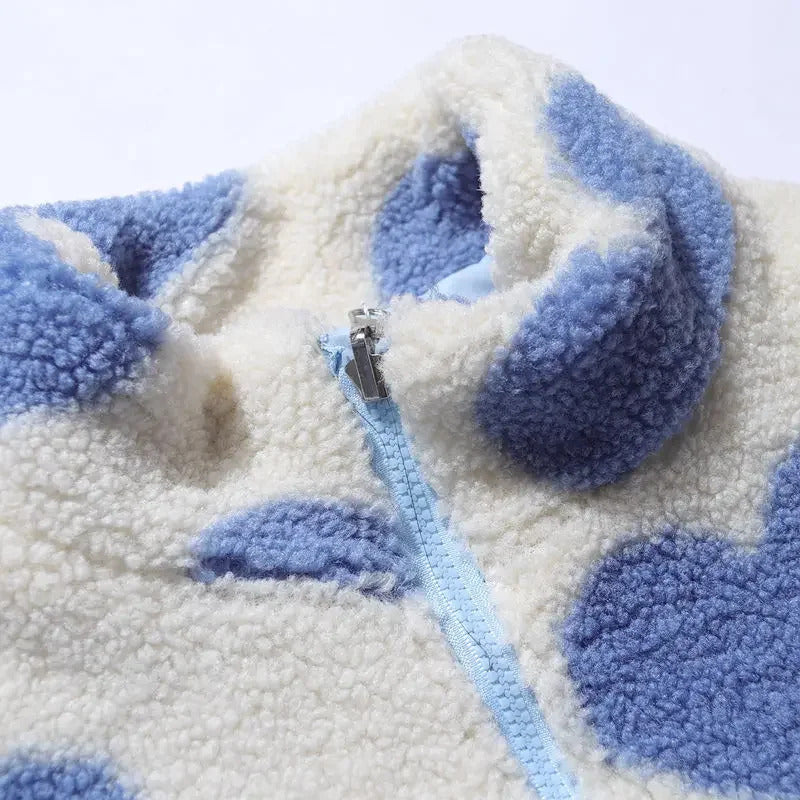 Daria™ Wendbare Jacke mit Herzchen