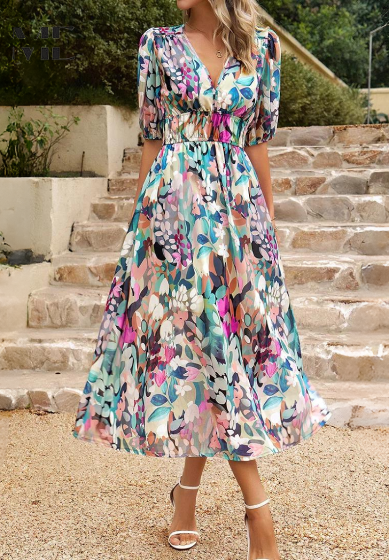 Flore Elegantes Blumenkleid