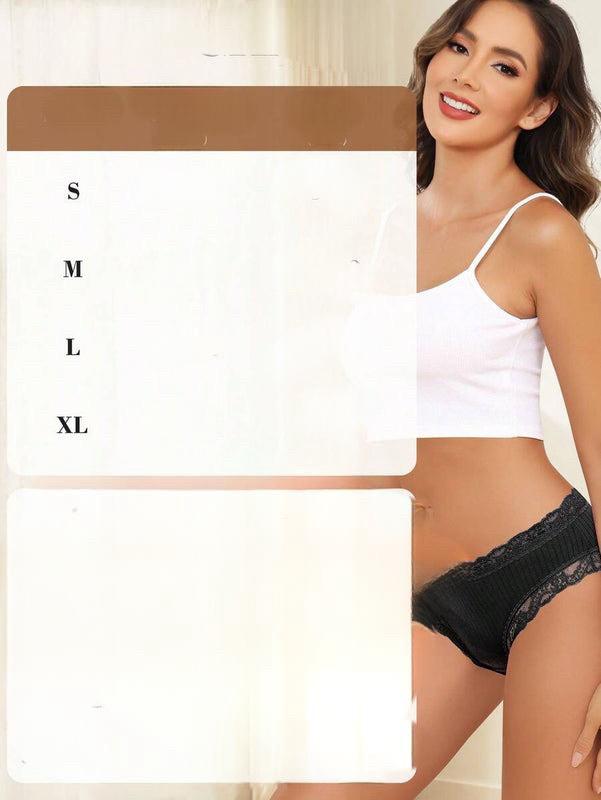 9er Pack Damen Baumwollunterwäsche weich und dehnbar