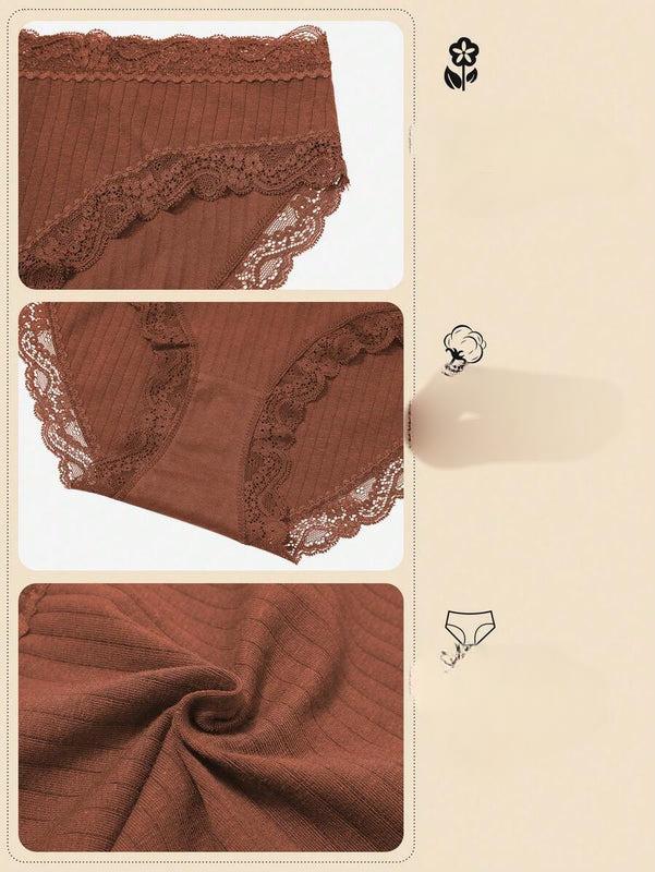 9er Pack Damen Baumwollunterwäsche weich und dehnbar