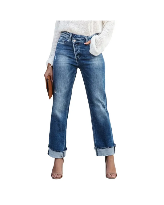 HERBERGER | Damen Jeans mit klarem Schnitt und weichem Stoff für Arbeit & Freizeit