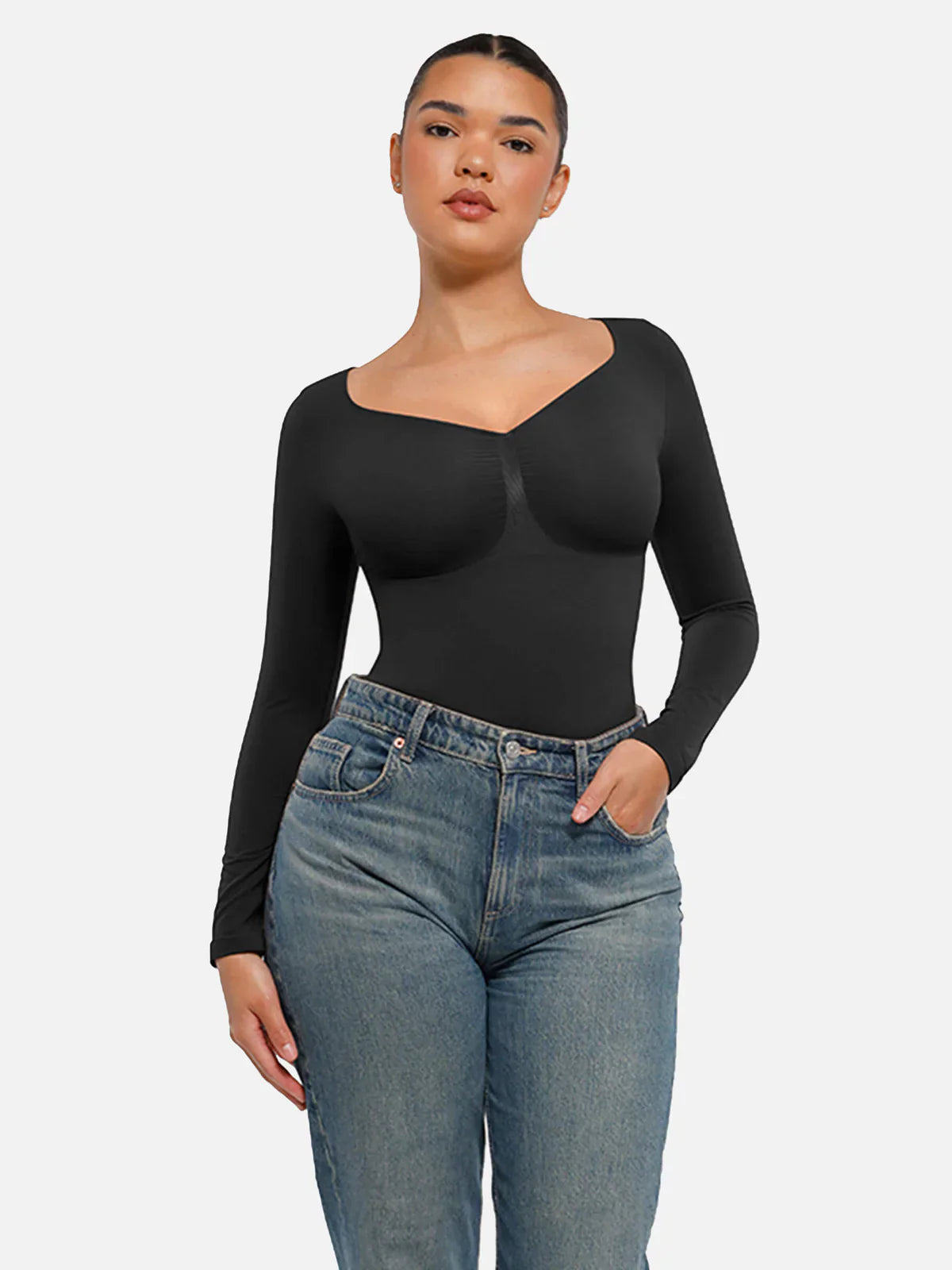 Bodysuit Shapewear Longsleeve