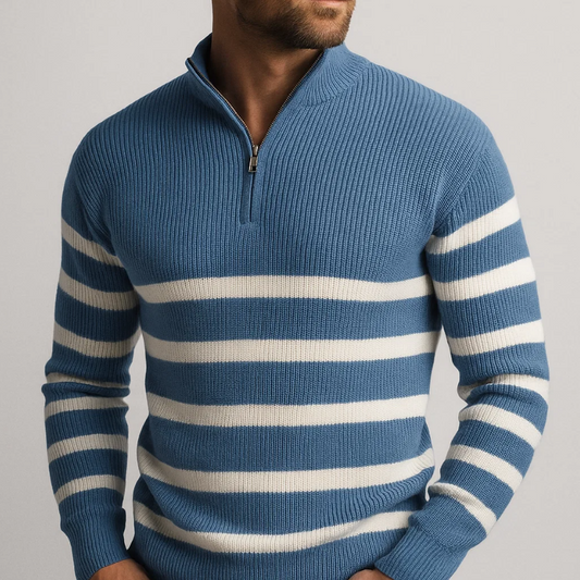 Lamine™ Gerippter Herren Strickpullover