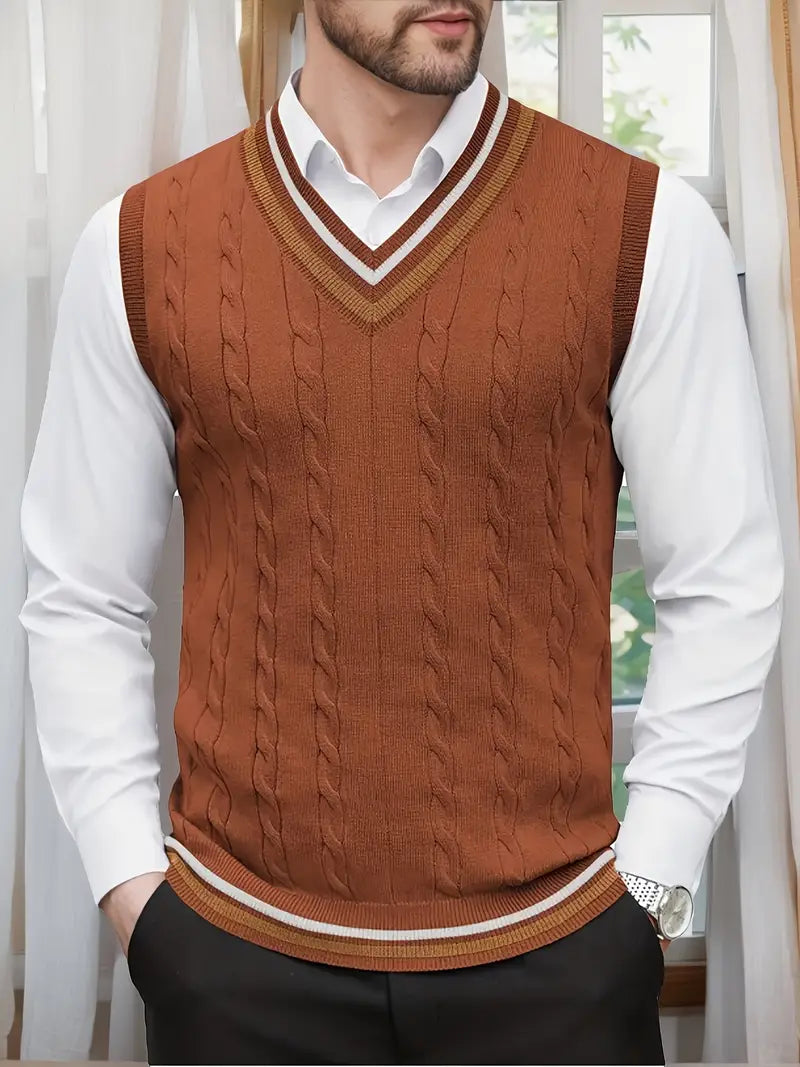 Duane™ Ärmelloser Strickpullover