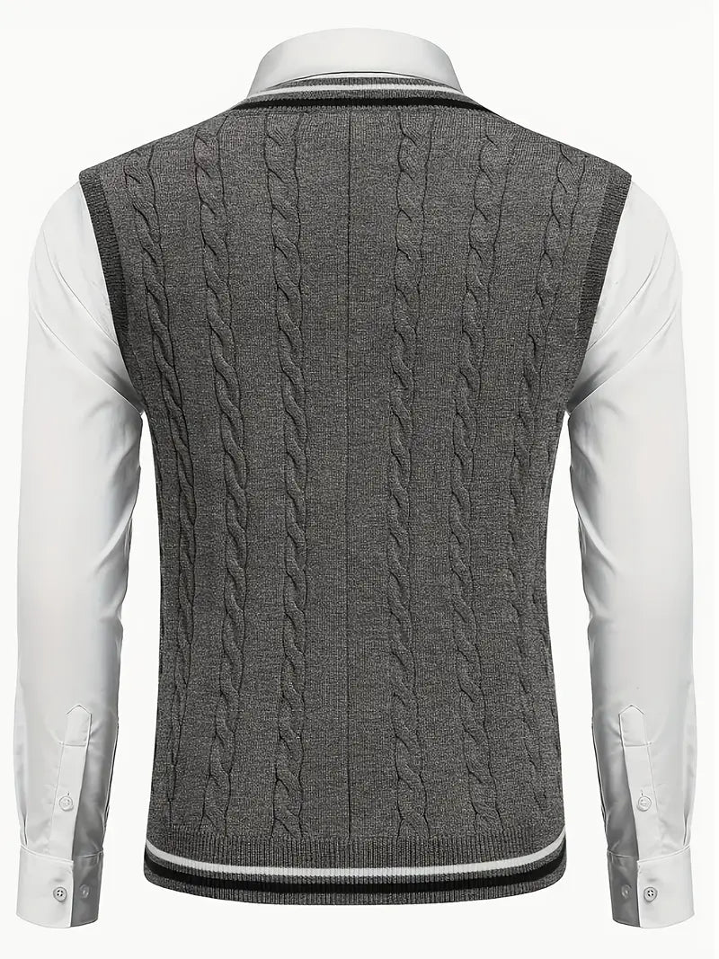 Duane™ Ärmelloser Strickpullover