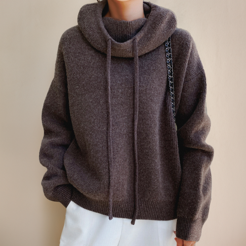 Kapuzen Strickpullover