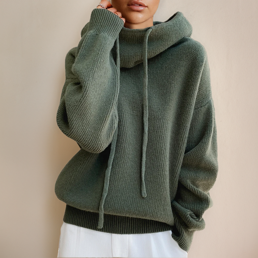 Kapuzen Strickpullover
