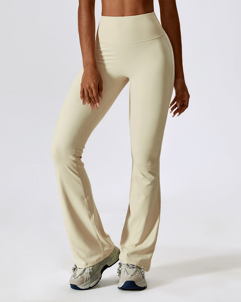 Nahtlose Yogahose mit Hoher Taille