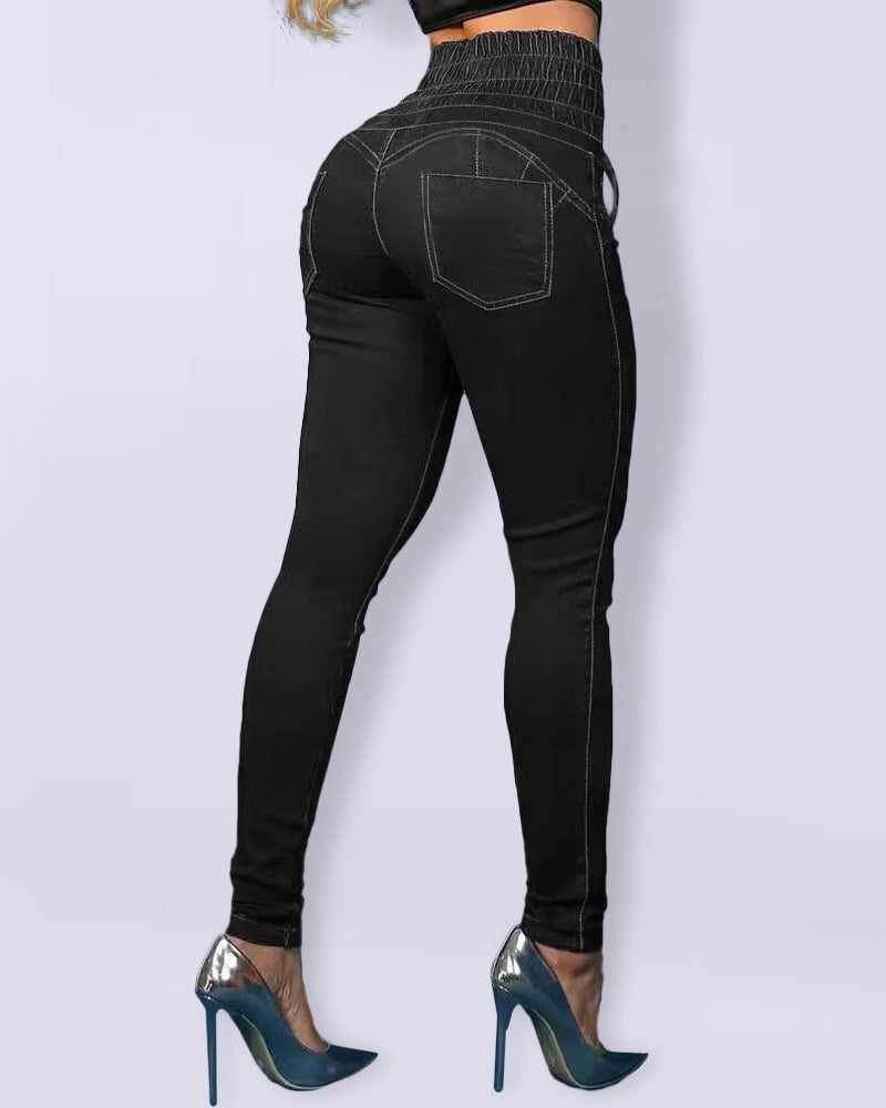 Jeans mit Hoher Taille