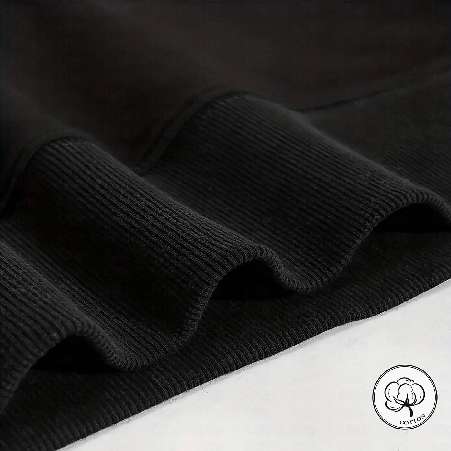 Zip Black Lapel Sports Hoodie Sweatshirt