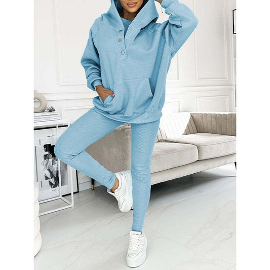 LAURA - Cozy & Chic Kapuzenpulli-Set