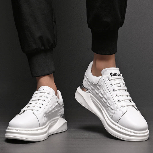 HERBERGER | Herren Sneaker William mit markanter Struktur und klarer Formgebung