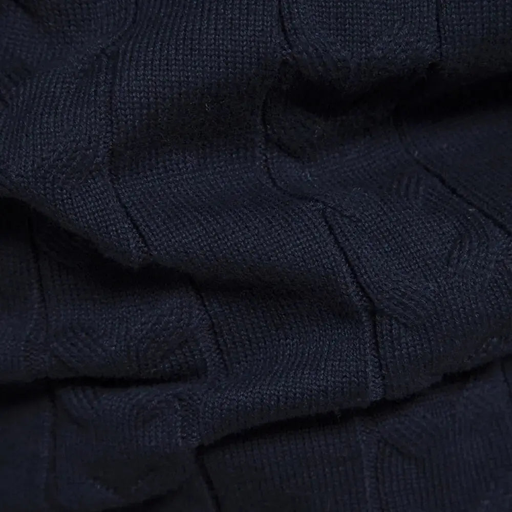 Strickpullover mit Reissverschluss