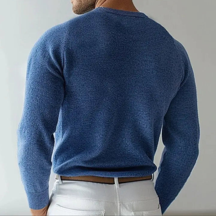 Kaschmir V-Ausschnitt Strickpullover