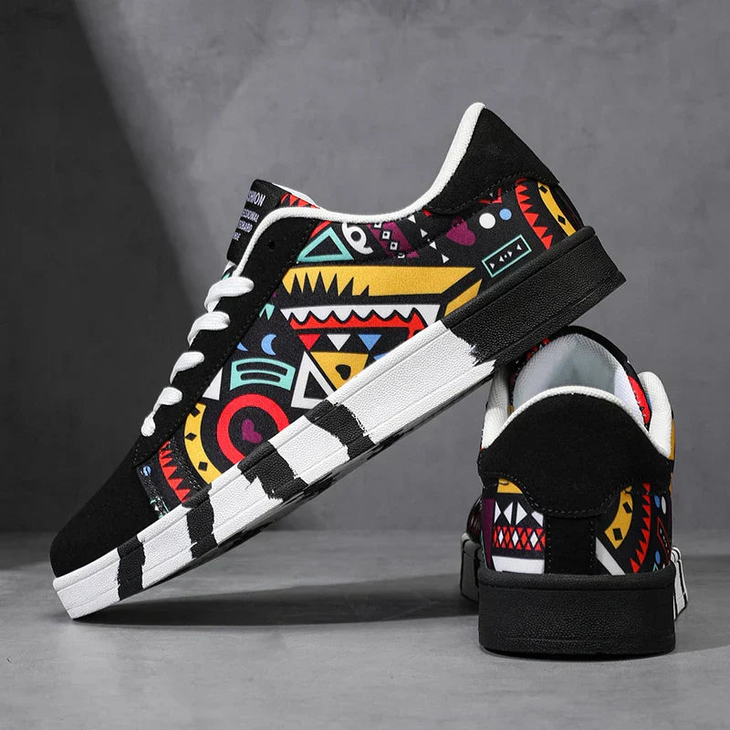 Gab™ Sneakers mit ethnischem Muster