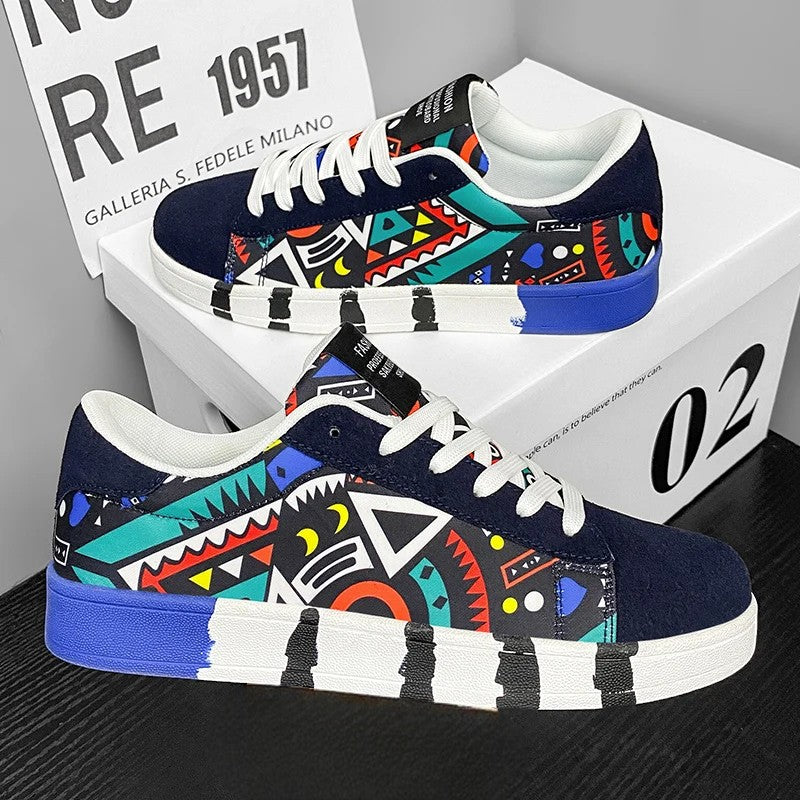 Gab™ Sneakers mit ethnischem Muster